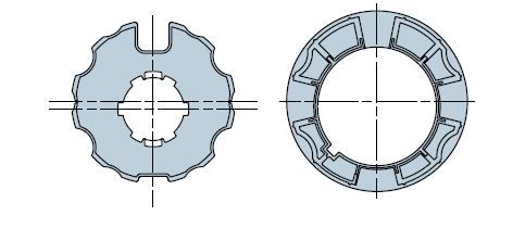 NICE 798.20.00 Nose 70x (8 to 1.5) wheel + crown