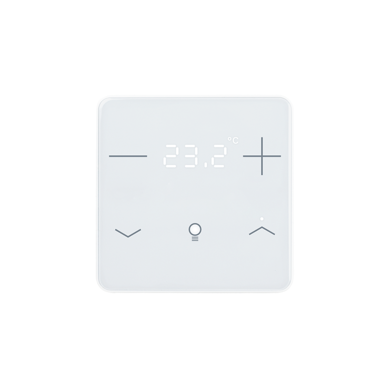 ELSNER 71163 KNX eTR 205 Light, white RAL 9003 Button for Temperature Control