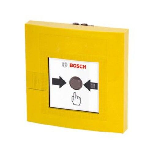 BOSCH-INCENDIO FMC-120-DKM-G-Y Pulsante d'allarme manuale convenzionale a doppia