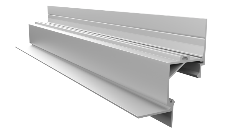 LEDCO PR260 PROFILO INCASSO CORNICE A SCOMPARSA 2MT. ANODIZZAT