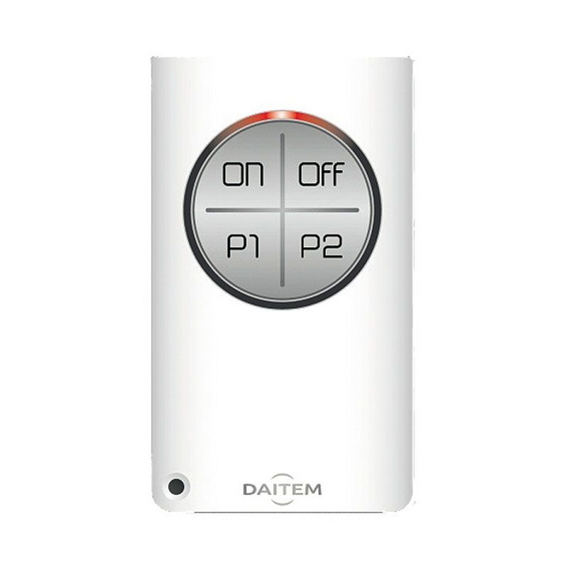 DAITEM SJ604AX Two-way remote control with 4-button status feedback
