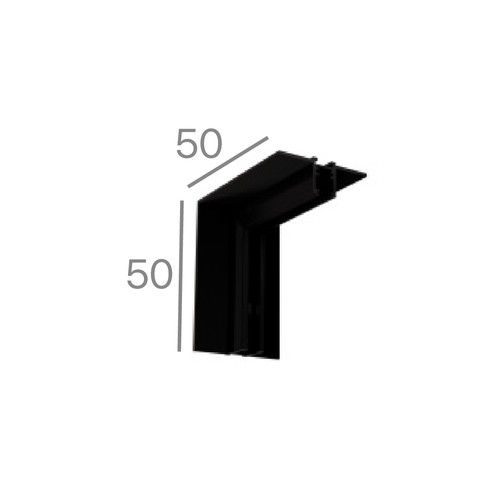 LEDCO MOCO240/NE2/P CORNER JOINT MECC. SOFF. /BINARY BLACK WALL