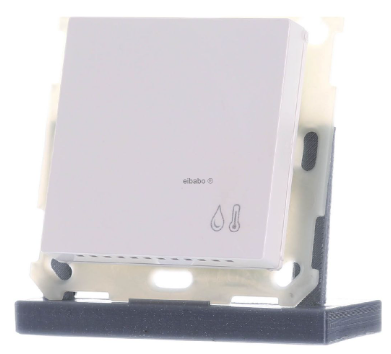 MDT SCN-TFS55.01 EIB, KNX, room temperature / humidity sensor 55, glossy white finish SCN-TFS55.01