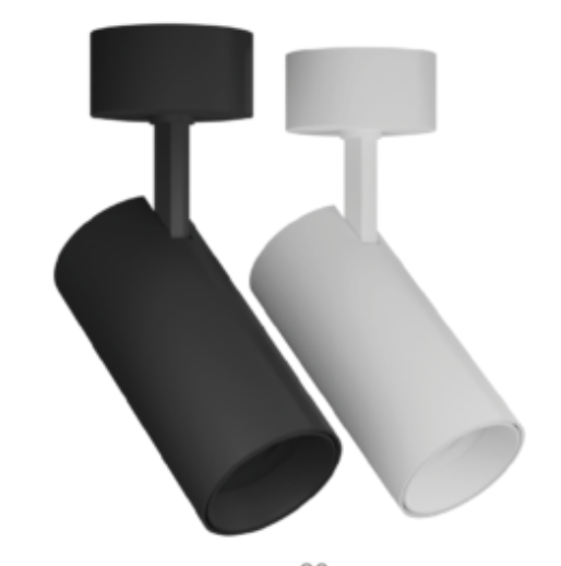 LEDCO PL20LBN/NE SPOT BASETTA 220V 20W 4000K NERO