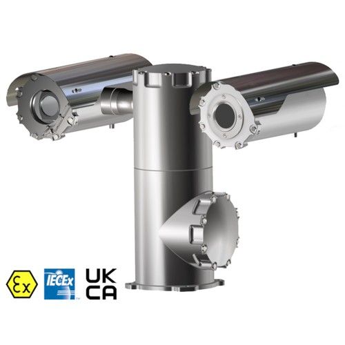 TKH SECURITY EX3-PTZ120D Brandeggio antideflagrante serie EX3-PTZ, applicaz