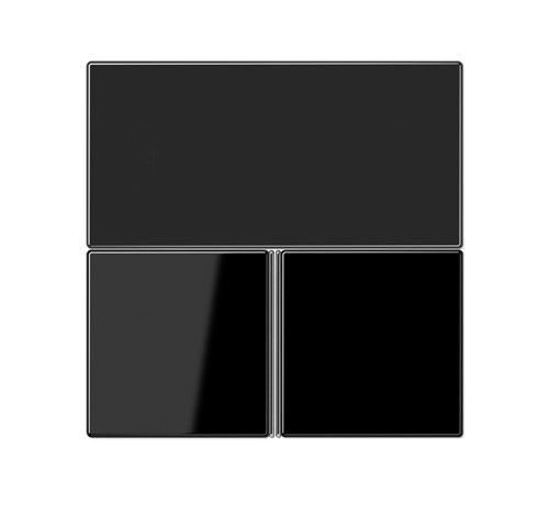 JUNG RCDLS4092TSASW Key covers for KNX controller RCDLS4092M - black