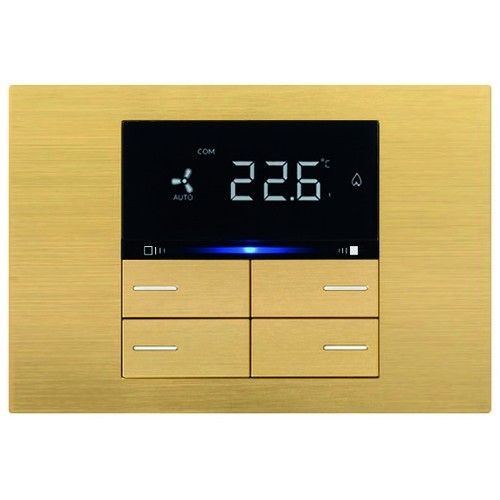 EELECTRON PO71A03MT-GO PLACCA 71 METAL GOLD - 3 MODULI