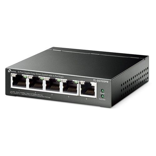 TP LINK TL-SG105PE SWITCH EASY SMART 5P Switch Switch Stand-Alone