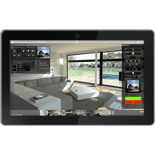 BAB TECHNOLOGIE 04651S FLATTOUCH 101 – Touch Panel PC 10,1" per la visualizzazione edifici | Art. 04651s