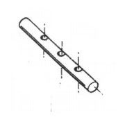 RIB CME1059 NORMAL 3-HOLE SPRING TENSIONER SHAFT