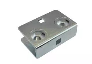 NICE RICAMBI PMD0542R03.4610 Staffa rinvio bugnata fori quadri