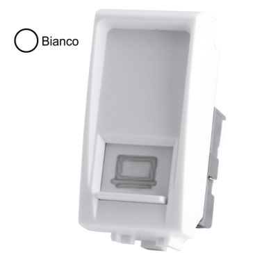 MAPAM 823B Rj45 8 Pin 5E 823B White Network Connector -