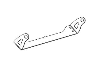 TOPP 1A2610 Vertical tilting mounting bracket - black