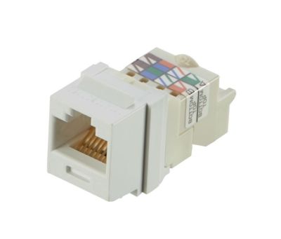 PANDUIT NK6TMWH NK Cat 6 UTP Jack Module- TP Style- White