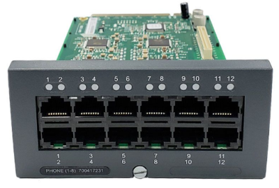 AVAYA 700417231 IP OFFICE IP500 EXTENSION CARD PHONE 8
