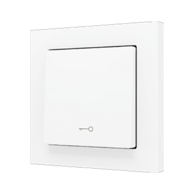 ZENNIO ZS551PB1LMW ZS55. Simple Soft push button for 1 binary input 5