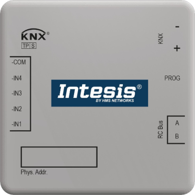 INTESIS INKNXHIS001R000 Hisense VRF systems at the KNX interface with binary inputs