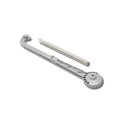 CARDIN BLGRIFFEDRM Braccio dritto con slitta in alluminio pressofuso
