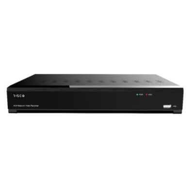 RISCO RVNVR044K1RA NVR: 4 Canali 4K 4, PoE (max 36W), Smart H.265 / H