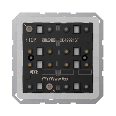 JUNG CD42921ST Modulo per sensore a tasti KNX con acc. bus integr