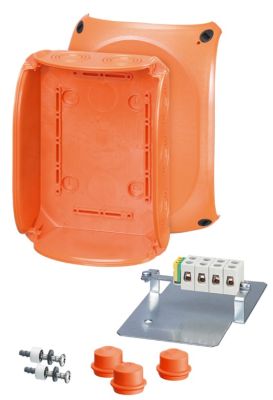 HENSEL FK 1616 Cassetta di derivazione IP65. 5 poli. per cavi in