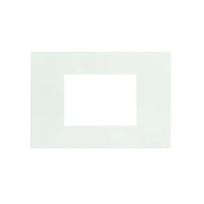 EELECTRON PO45A03RP-1 PLATE 45 - 3 MODULES - LITE PLASTIC - WHITE