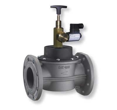TECNOCONTROL VR580Ex Manual reset solenoid valve NO DN100 230Vca ATEX