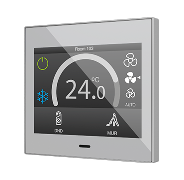 ZENNIO ZVIZ35V3S Z35 v3. Capacitive touch panel - Silver