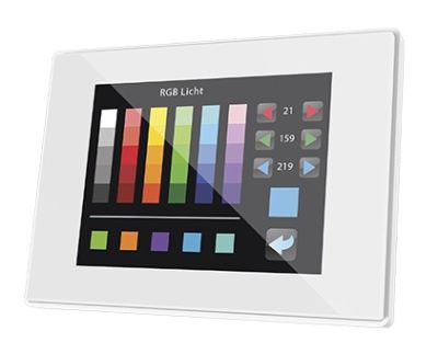ZENNIO ZVI-Z41LIT-WP Touch Z41 Lite, white PVC frame