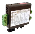 ABTECNO APE-550/1224 DETECTOR 12/24V MONOCANALE MONTAGGIO BARRA DIN