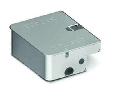 ROGER FU101 Cassa di fondazione e coperchio in acciaio zincata a caldo