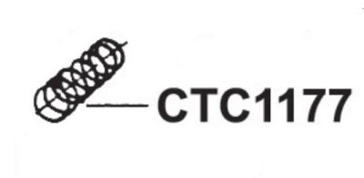 RIB CTC1177 SPRING PUSH YELLOW BRAKE DISC ACJ9015/14