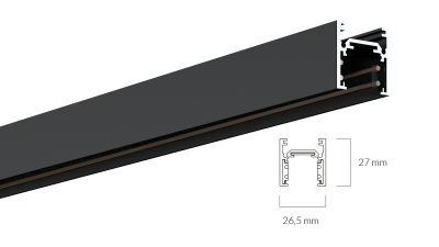 LEDCO MG140/NE BINARIO MAGNETICO BASSO 2MT NERO