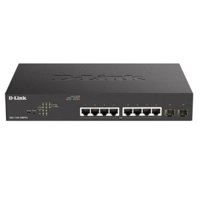 D-LINK DGS-110010MPV2E 10-PORT POE+ GIGABIT SMART MANAG