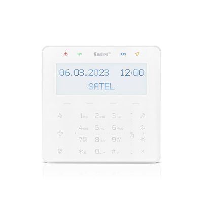 SATEL INT-KSG2R-W Tastiera touch sense personalizzabile con lettore