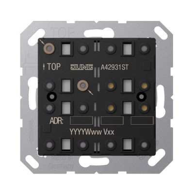 JUNG 42931ST Modulo per sensore a tasti KNX con acc. bus integr