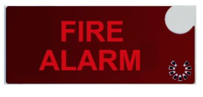 COOPER CSA FIRE CSA08584-4 5965 “FIRE ALARM” WORDING