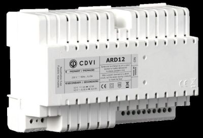 CDVI ARD12 STABILIZED 12V-1.0A POWER SUPPLY