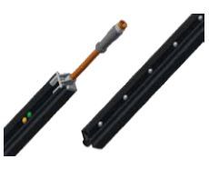 ABTECNO WI-317339 LIGI-PNP BARRIERA MULTIRAGGIO INFRAROSSI X CANCELLI H=250 CM