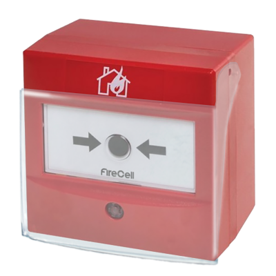 ARITECH FIRE FC-200-003 FUSION resettable manual alarm alarm with Fusion system wireless transmission.