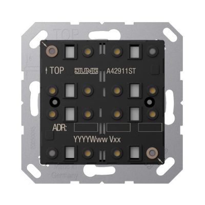 JUNG A42911ST Modulo per sensore a tasti KNX con acc. bus integr