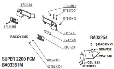 RIB BA03351M R GR.FCM SUPER 2200 (CAMS+FINEC.SENS.MAGN)