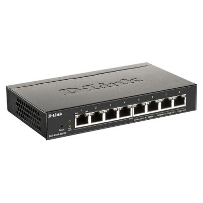 D-LINK DGS-1100-08PV2E 8-PORT POE GIGABIT SMART MANAGED
