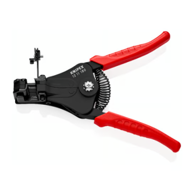 KNIPEX 12 11 180 Cable stripper with shaped blades