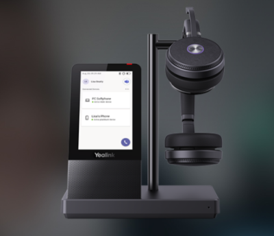 YLK-CU-WH66M Cuffie DECT Yealink WH66 Mono Teams