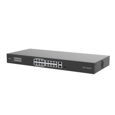 UNIVIEW NSW300016T1GT1GCPOEIN 16 x 10/100Mbps POE port (RJ45) + 1 x Gigabit port