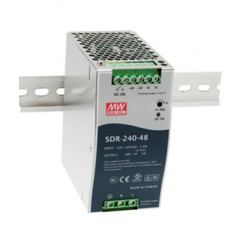 MEANWELL SDR-240-48 SDR-240-48 CA/CC GUIDA DIN