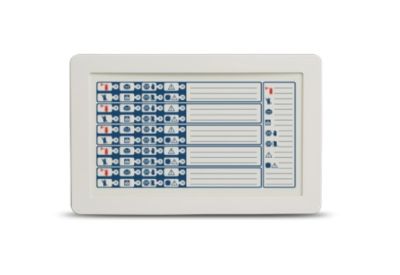 INIM INCENDIO FPMEXT-L Modulo frontale dotato di 40 LEDs a tre colori che replicano i segnali di un massimo di 5 schede IFMEXT