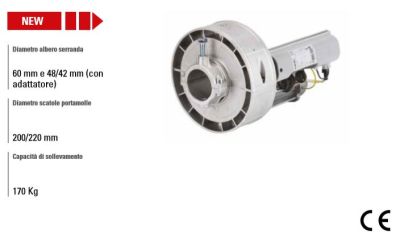 FAAC 109950 RL200_220/60 Shutter Motor