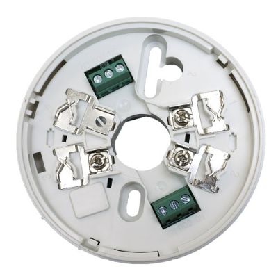 ARITECH INCENDIO NC-DB2R-W Base con 4 terminali con due uscite rele' in scamb